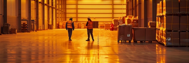 繁忙的货运停机坪