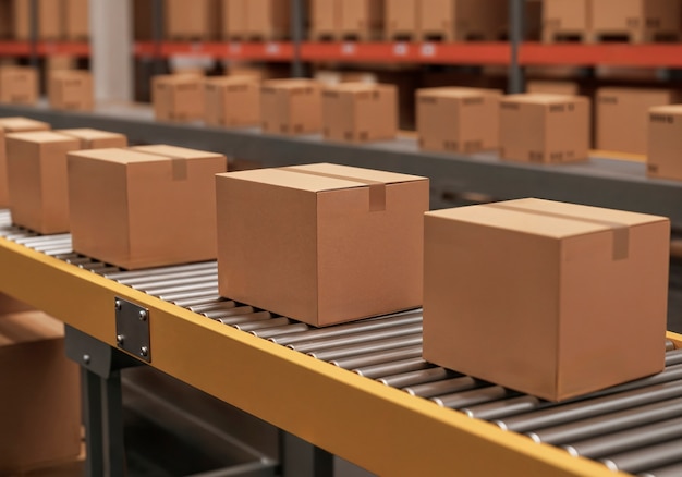 货运机场分拣现场