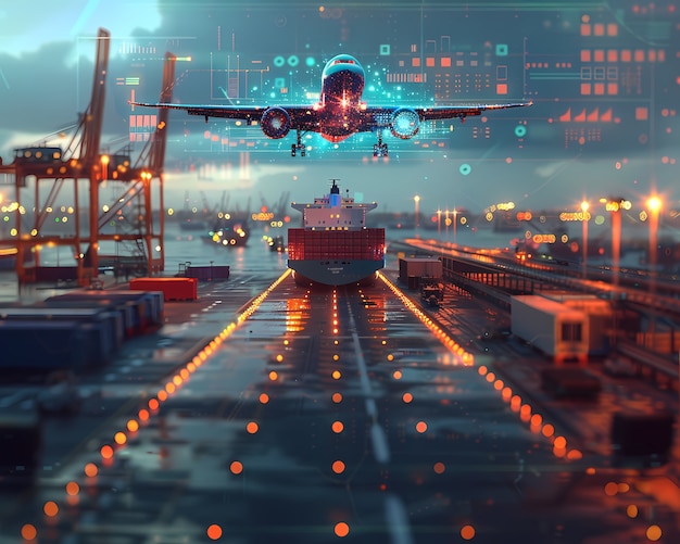 连接全球的航空货运网络