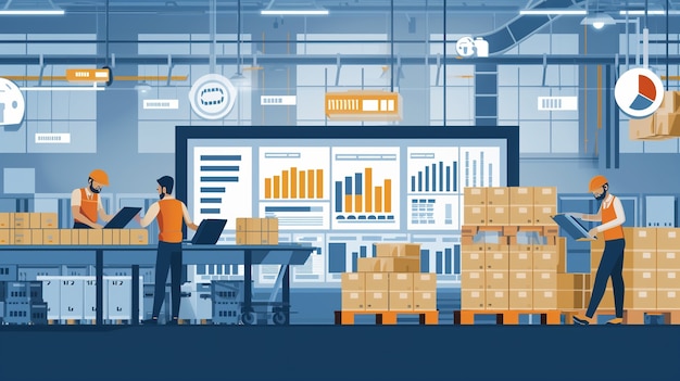 物流公司操作现场