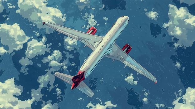 上海至威海空运航线示意